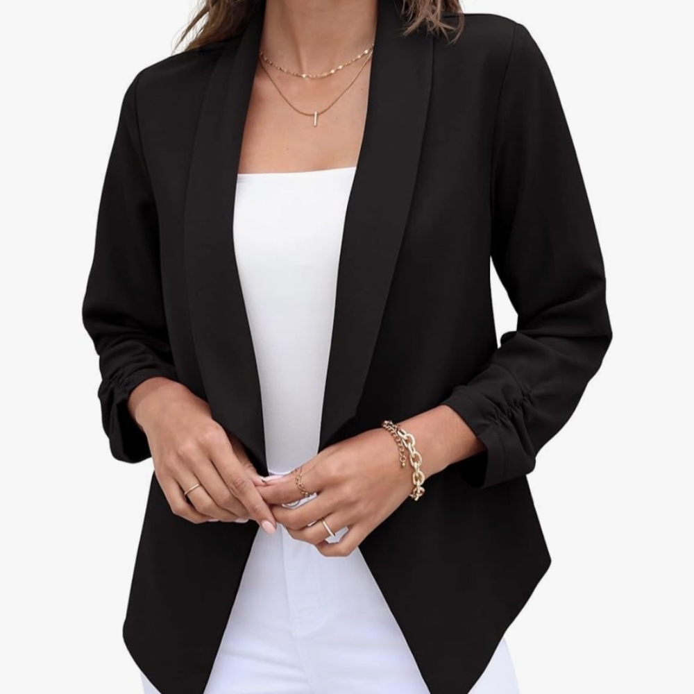 Elegant Black Women's Blazer
